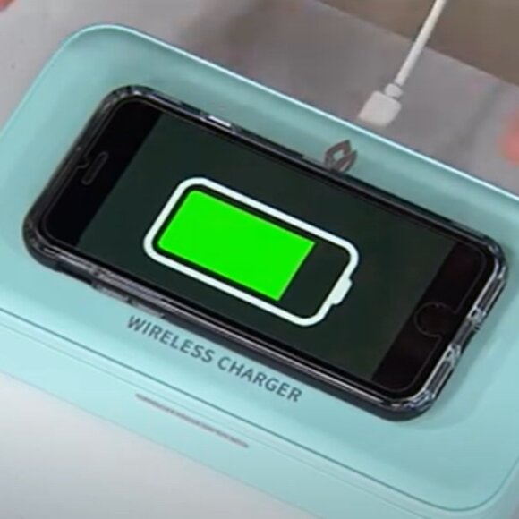 Simply Natural UV Sterilizer Box w/Wireless Phone Charger - Picture 4 of 6